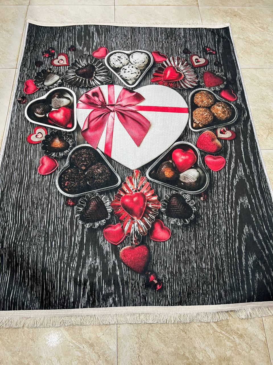 حافظه مطبخ رسومات 3D قمرررر 🍇🥭🍓 مقاس 160 في220