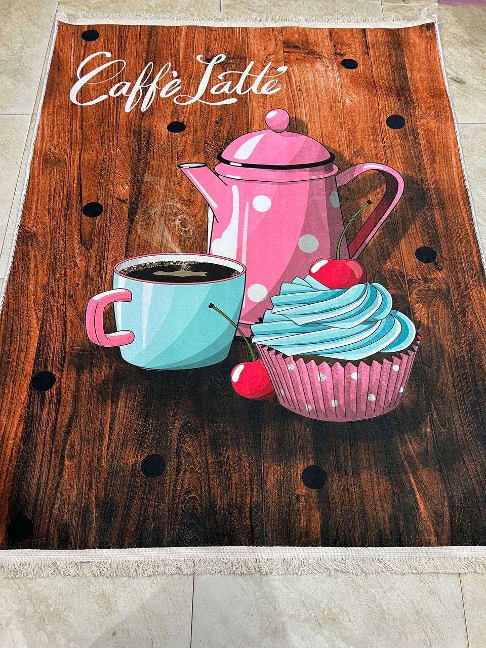حافظه مطبخ رسومات 3D قمرررر 🍇🥭🍓 مقاس 160 في220