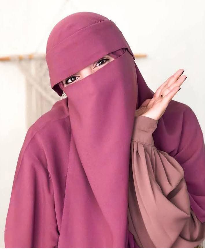 نقاب تندا قطعتين