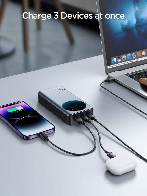 الموديل JR-PBF04 بنك الطاقة 65 واط من الشركه العملاقه جويرووم بضمان تراست