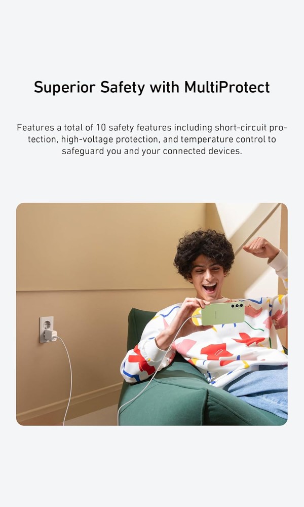 Anker 312 Ace – شاحن USB‑C فائق السرعة 25 واط    (بضمان etsal)