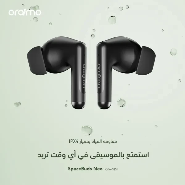 oraimo SpaceBuds Neo(otw-323) – سماعات TWS بتقنية الصوت المكاني Sound360