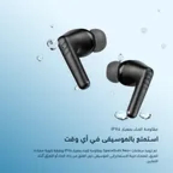 oraimo SpaceBuds Neo+ (موديل OTW‑323P) – سماعات TWS بتقنية الصوت المحيطي ومع ANC: