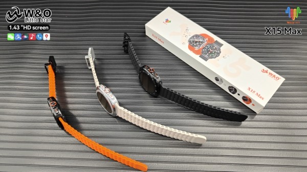 W&O X15 Ultra – ساعة ذكية بتصميم سامسونج المميز