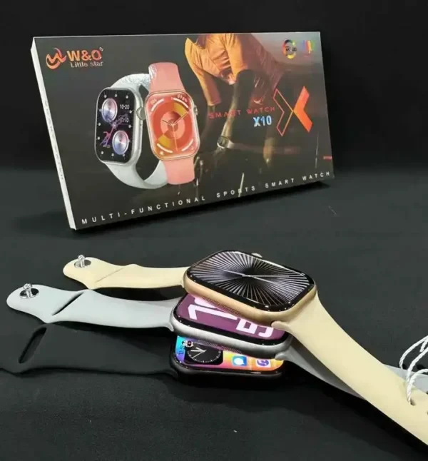 X10 Series 10 Smartwatch 46mm – ساعة ذكية كوبي أبل بشاشة AMOLED