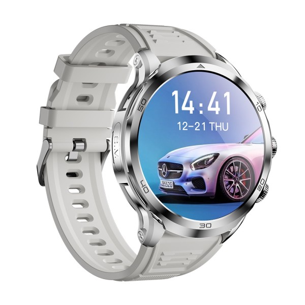 ساعة ذكية  H19 4G ببطاقة SIM بحجم 1.95 بوصة شاشه AMOLED 490*490