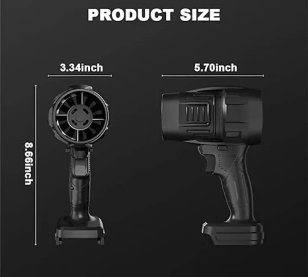 عملاق تنظيف الاتربه الاصلي  بلاور هوائي لاسلكي محمول