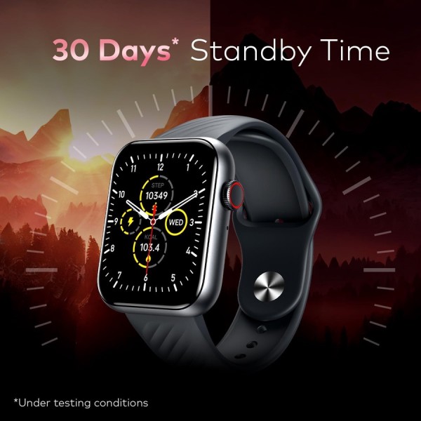 itel ISW-015 Smartwatch – شاشة 2.01" HD، مكالمات بلوتوث، مقاومة ماء IP68، 100+ وضع رياضي