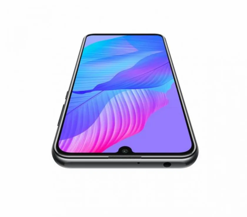 موبايل هواوي Y8p بشريحتين اتصال - 6.3 بوصة، 128 جيجابايت، 6 جيجابايت رام، شبكة الجيل الرابع ال تي اي - اسود ميدنايت