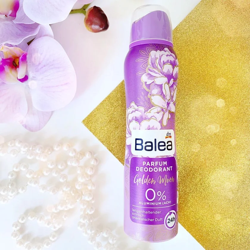 مزيل العرق برفوم جولدن مون من باليا ، 150 مل  Balea Deo Spray Parfum Deodorant Golden Moon