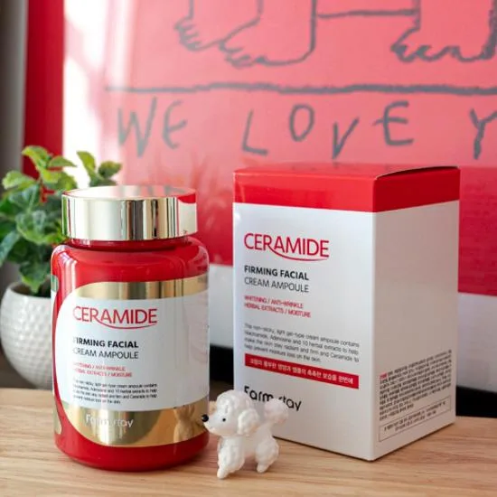 فارم ستاي كريم بالسيرميد امبول 250 مل  | Farm Stay Ceramide Firming Facial Cream Ampoule 250 ml