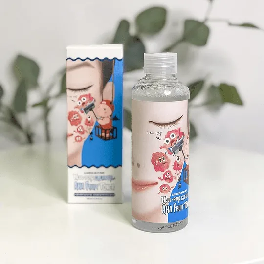 إليزافيكا هيل بور كلين  |  Elizavecca Hell Pore Clean Up Aha Fruit Toner 200Ml