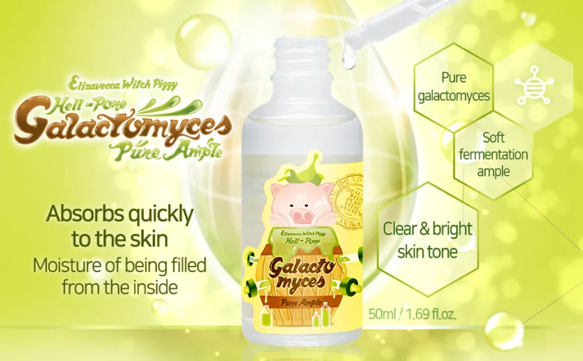 إليزافيكا ويتش بيجي هيل  |  Elizavecca Witch Piggy Hell-Pore Galactomyces Pure Ample 50Ml