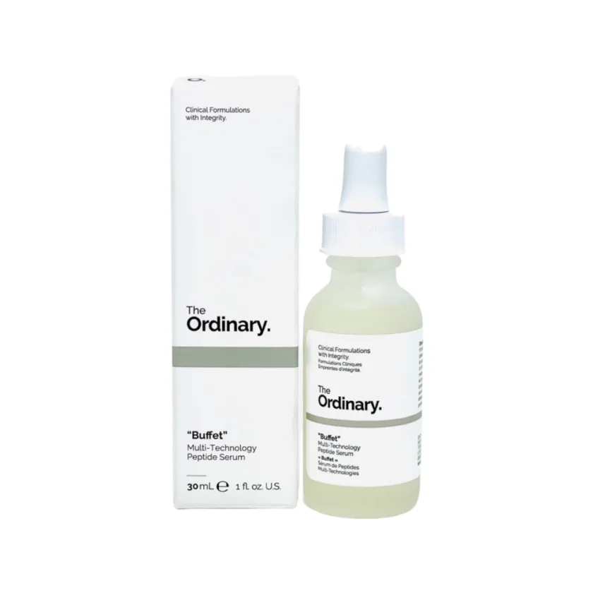 ذا اورديناري سيروم بوفيت بالببتيدات لتحسين مرونة البشرة ومقاومة علامات التقدم في السن 30 مل | The Ordinary “Buffet” Multi-Peptide Serum 30ml