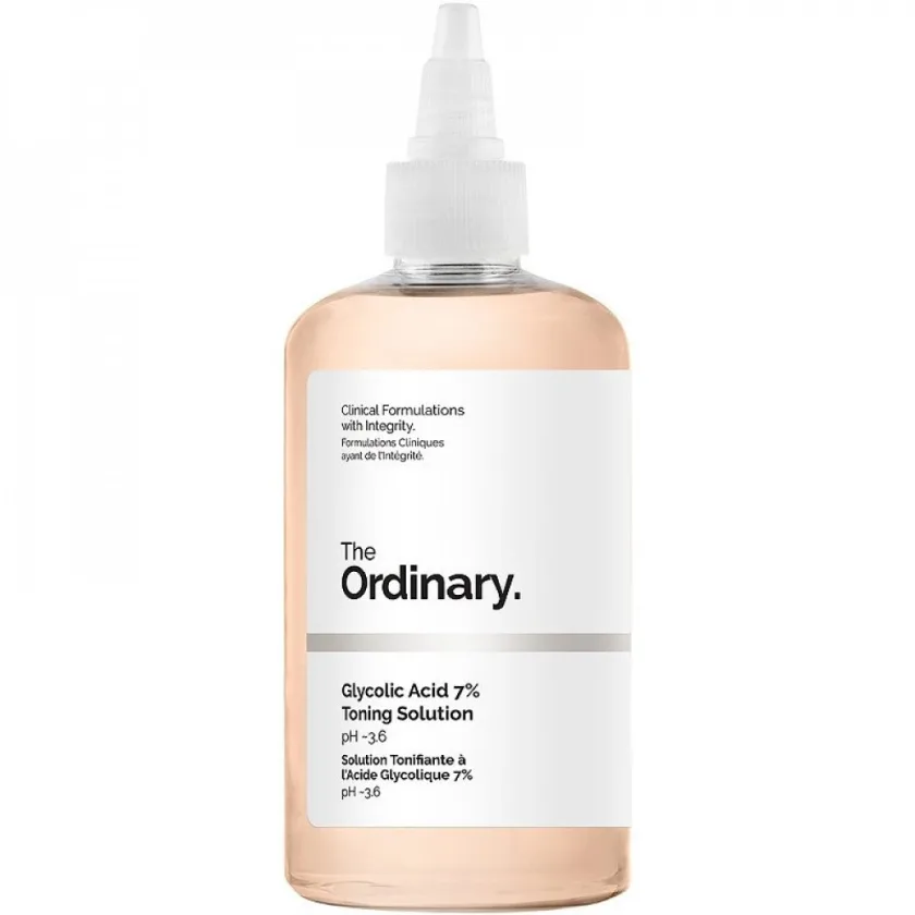 ذا اورديناري تونر بحمض الجليكوليك 7% لتقشير البشرة وتفتيحها 240 مل | The Ordinary Glycolic Acid 7% Toning Solution 240ml