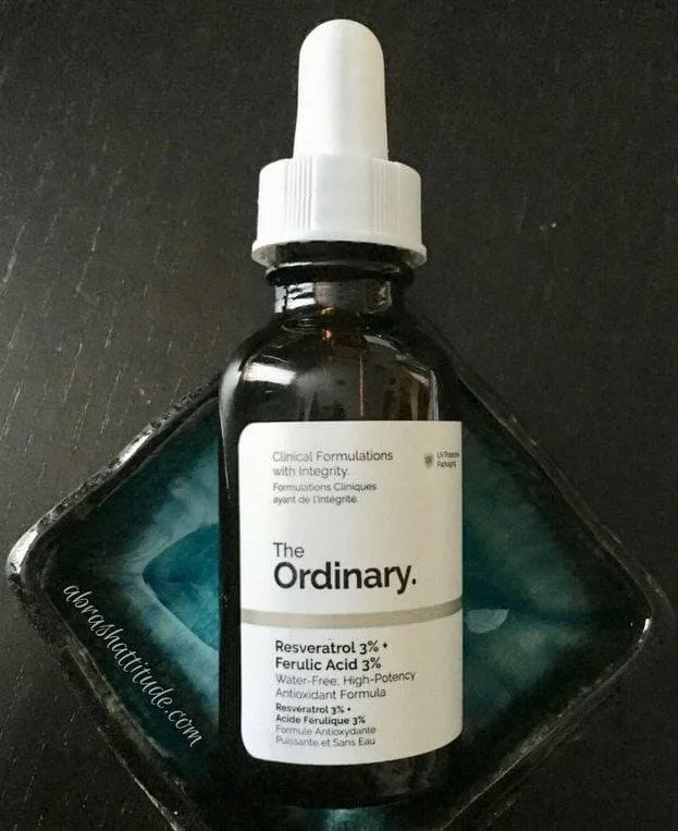 ذا أورديناري سيروم ريسفيراترول 3% + حمض الفيرليك لتجديد وحماية البشرة 30 مل | The Ordinary Resveratrol 3% + Ferulic Acid 30ml