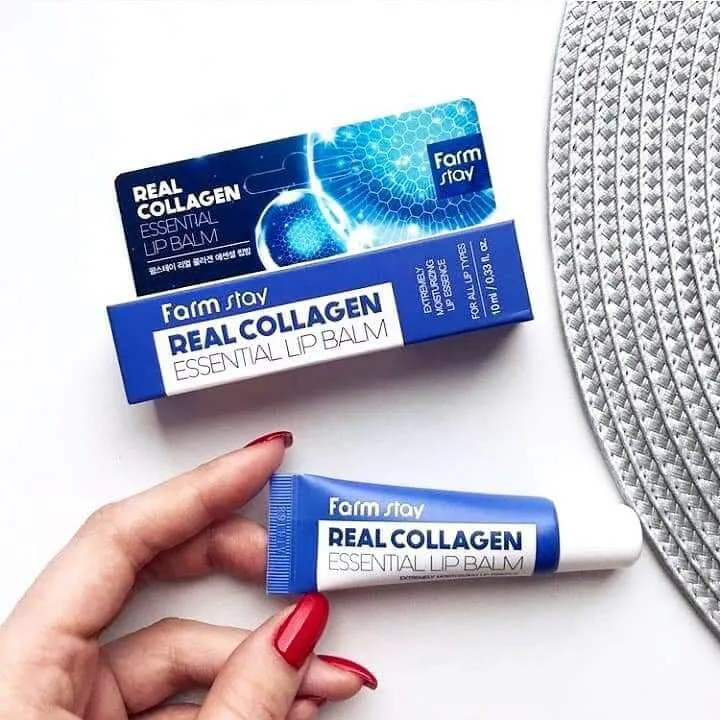 فارم ستاي مرطب الشفاه بالكولاجين | Farm stay real collagen Essential lip balm