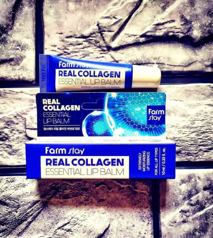 فارم ستاي مرطب الشفاه بالكولاجين | Farm stay real collagen Essential lip balm