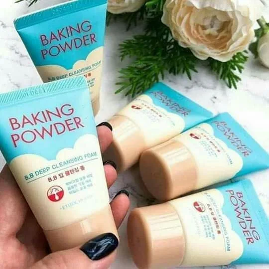 غسول البيكنج بودر الكوري Baking Powder Cleansing Foam