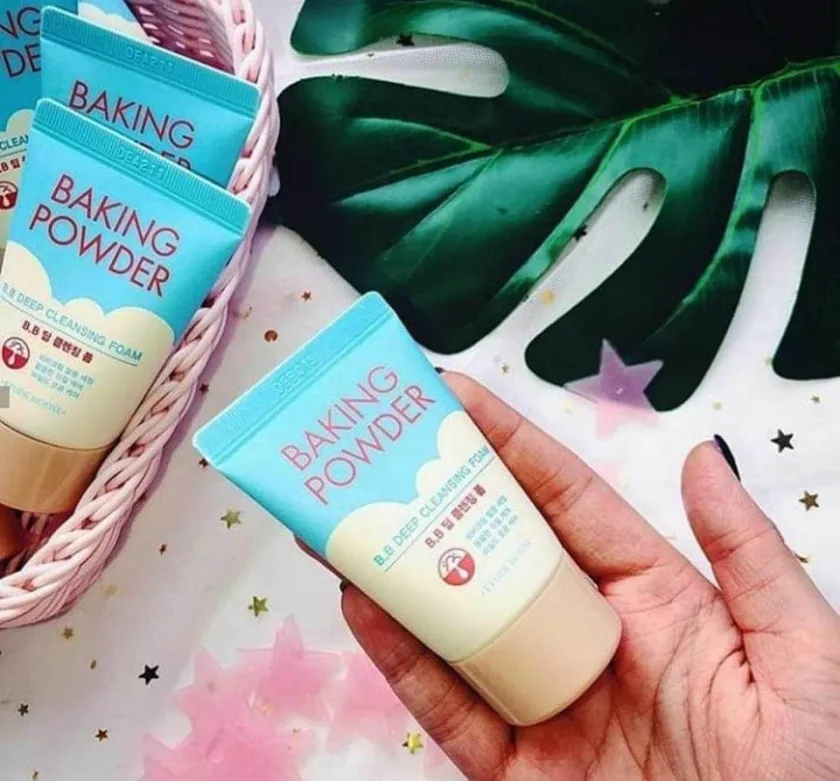 غسول البيكنج بودر الكوري Baking Powder Cleansing Foam