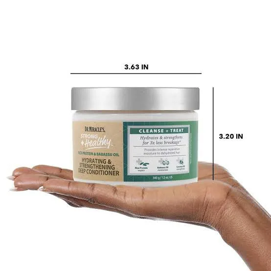 دكتور ميركل كريم ليف ان بزبدة الشيا والروزماري | Dr. Miracle's Strong & Healthy Length Retention Leave In Cream  Shea Butter, Rosemary