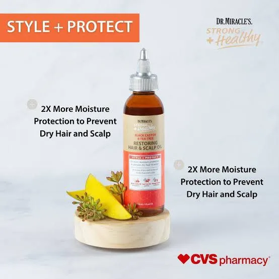 دكتور ميراكل زيت لفروة الرأس القوي والصحي  ا Dr.Miracle's Strong + Healthy Scalp Hair Oil