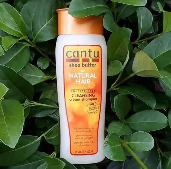 كانتو شامبو بخلاصة زبدة الشيا للشعر الطبيعي  | Cantu Shea Butter for Natural Hair Sulfate-Free Cleansing Cream Shampoo - 400 ml