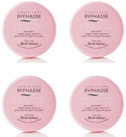 بايفيز كريم مرطب للوجه والجسم  ا  Byphasse Moisturizing and Nourishing Cream, 250 ml