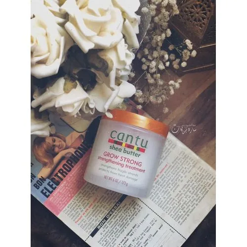 كانتو كريم لتقوية الشعر بزبدة الشيا 173جرام  |   Cantu Shea Butter Cream Grow Strong Strengthening Treatment 173 g