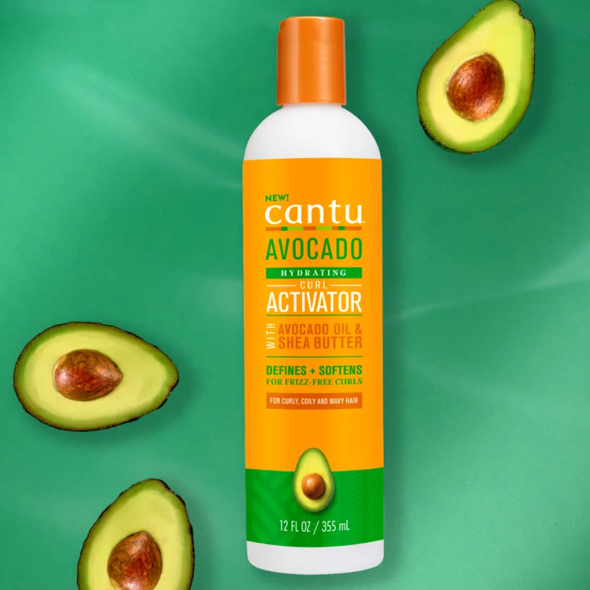 كانتو  كريم افوكادو كيرلي اكتفيتور 340 مل  |  Cantu Avocado Curl Activator Cream 355ml