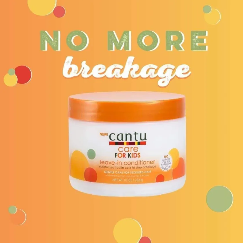 كانتو بلسم ليف ان للأطفال - 283 جم  |  Cantu Leave-In Conditioner for Kids - 283 gm