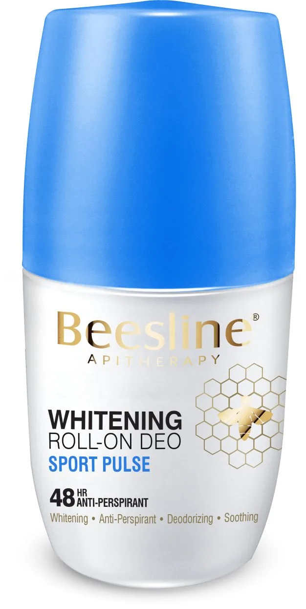 بيزلين رول أون مزيل الرائحة لتفتيح البشرة - سبورت بلس  | Beesline Whitening Roll-On Deodorant sport pulse