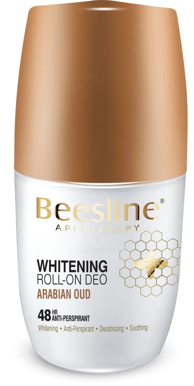بيزلين رول أون مزيل الرائحة لتفتيح البشرة - عود عربي  | Beesline Whitening Roll-On Deodorant arabian oud
