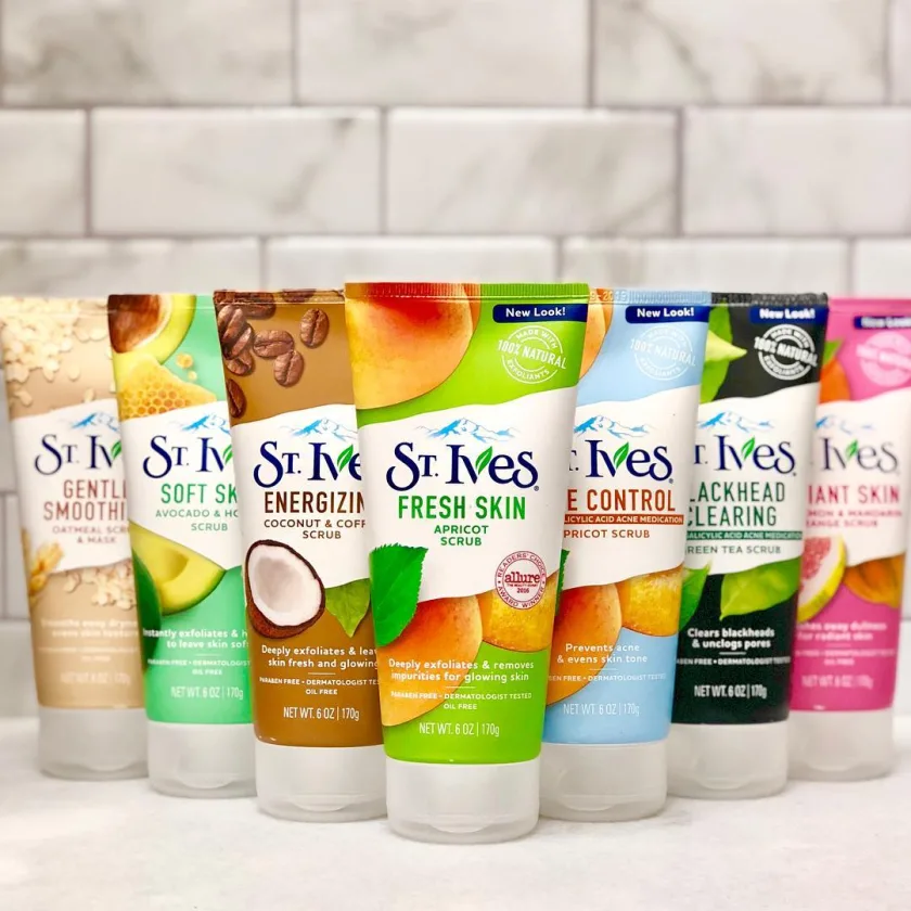 سانت ايفز  ماسك و سكراب بالشوفان يساعد على التنعيم 170 جرام  | ST. Ives Gentle Smoothing Oatmeal Face Scrub & Mask 170gm