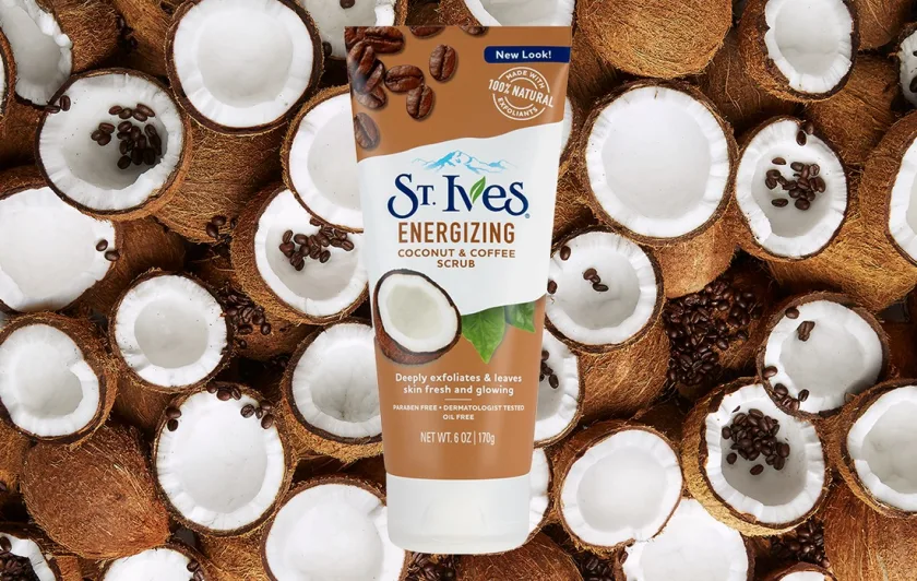 سانت ايفز  ماسك و سكراب للوجه بجوز الهند والقهوة 170 جرام  | ST. Ives Energizing Coconut _ Coffee Face Scrub
