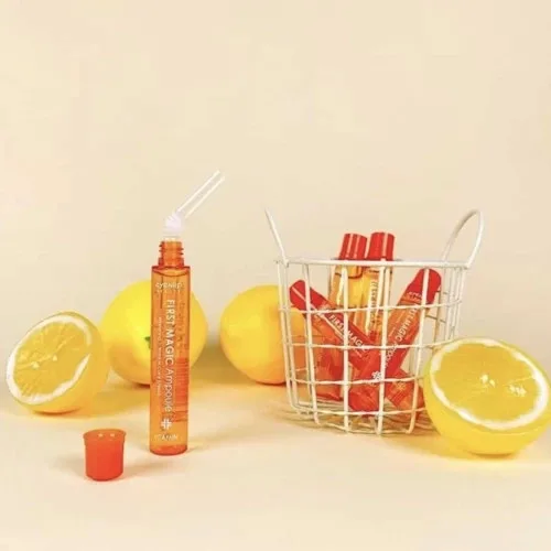 اينليب امبول فيتامين فيرست ماجيك للوجه ( 13 مل * 5 امبولات )  | (13ml X 5PCS) EYENLIP first magic Vitamin ampoules