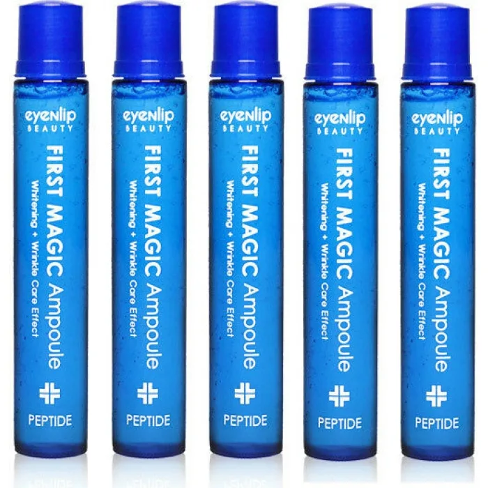 اينليب امبول بيبتايد فيرست ماجيك للوجه ( 13 مل * 5 امبولات ) | (13ml X 5PCS) EYENLIP first magic peptide ampoules
