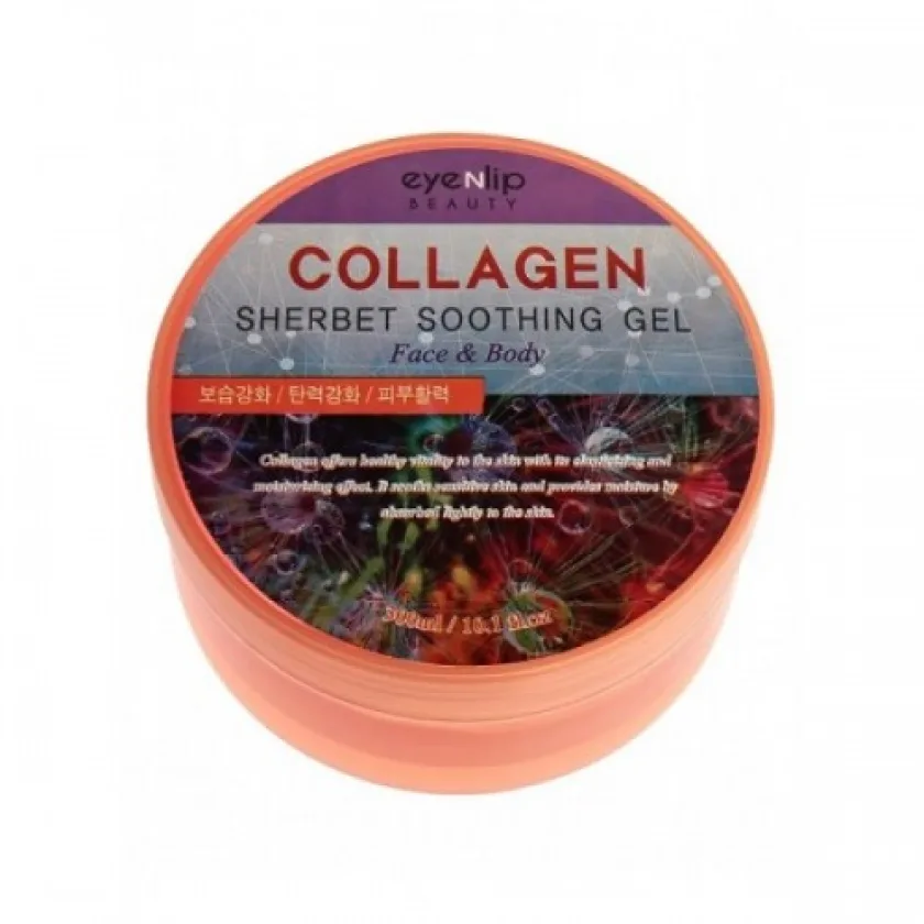 اينليب جل ملطف بالكولاجين شربات 300 مل | Eyenlip Collagen Sherbet Soothing Gel 300ml