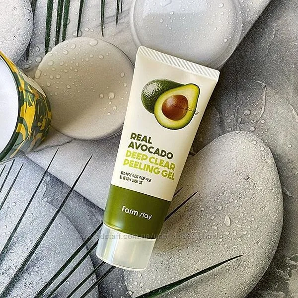 فارم ستاي جل التقشير العميق ريال افوكادو  - 100 مل | Farm Stay Real Avocado Deep Clear Peeling Gel-100ml
