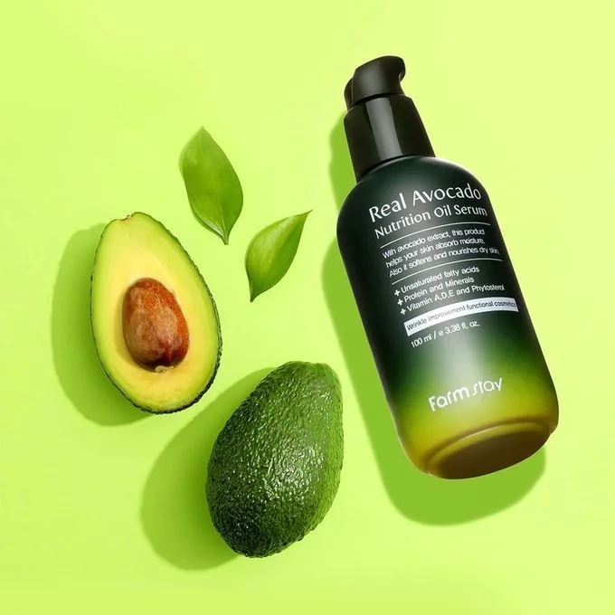 فارم ستاي سيروم زيت الأفوكادو المغذي - متعدد الألوان 100س | FARM STAY Real Avocado Nutrition Oil Serum Multicolour 100mm