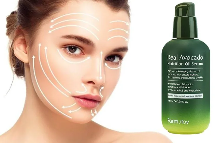 فارم ستاي سيروم زيت الأفوكادو المغذي - متعدد الألوان 100س | FARM STAY Real Avocado Nutrition Oil Serum Multicolour 100mm