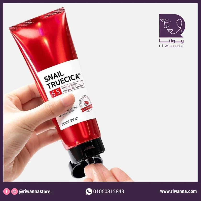 سام باي مي جل منظف تروسيكا الحلزون لإصلاح البشرة 100 مل | SOME BY MI Snail Truecica Miracle Cleansing Foam 100ml