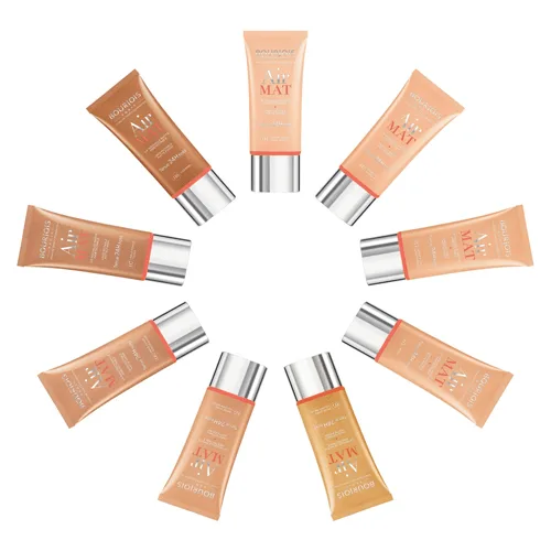 برجوا كريم اساس اير مات - 02  Bourjois Air Mat Foundation - 02 Vanilla  |  Vanilla