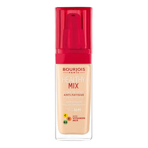 برجوا فونديشن هيلثي مكس  N50 روز ايفوري  |   Bourjois Healthy Mix Foundation - 30ml N50 Rose Ivory