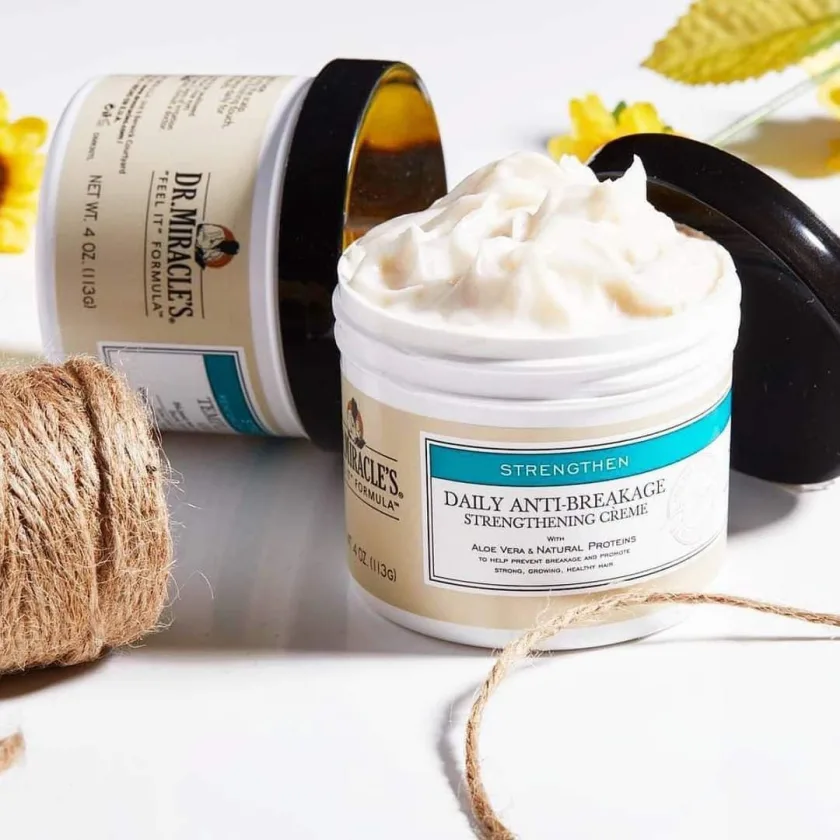 كريم دكتور ميركل المضاد للتقصف 113جرام |  Dr. Miracle's Daily Anti-Breakage Strengthen Creme 113 g