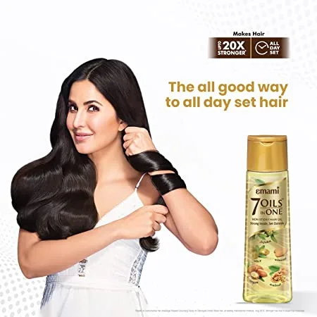 زيت امامي الهندي للعناية بالشعر 300 ملل ايمامي 7 زيوت في 1 للتحكم في تلف الشعر  |  Emami 7 oils in one damage control hair 300ml