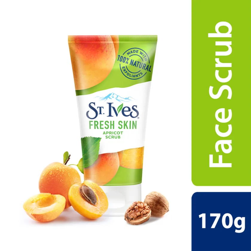 سانت ايفز فريش سكين سكراب للوجه بخلاصه المشمش | St.ives fresh skin Apricot scrub
