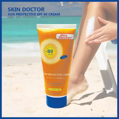 سكين دكتور كريم  صن بلوك واقي من اشعة الشمس | Skin Doctor Sunblock Refreshing Cream