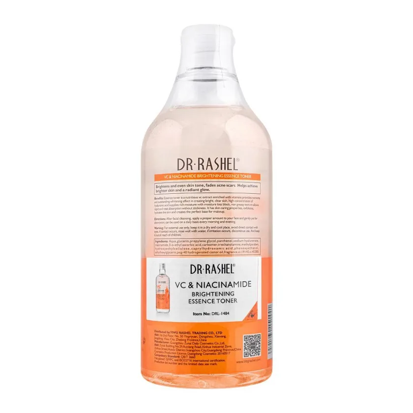 د. راشيل  تونر بخلاصه فيتامين سي والنيكوتيناميد  |  DR. RASHEL Vitamin C brightening & Anti-Aging Essence Toner 100ml