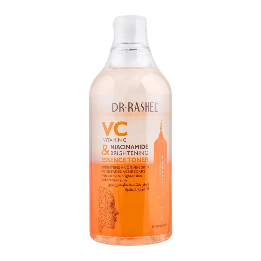 د. راشيل  تونر بخلاصه فيتامين سي والنيكوتيناميد  |  DR. RASHEL Vitamin C brightening & Anti-Aging Essence Toner 100ml